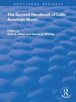 cover image of The Garland Handbook of Latin American Music